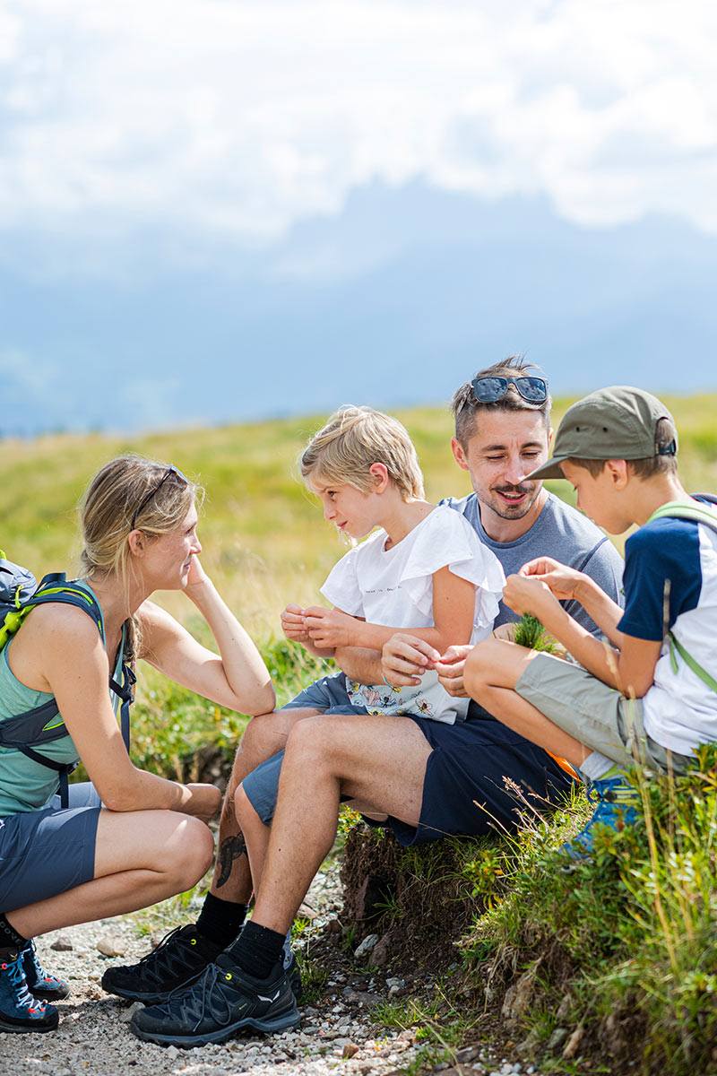 Vacation with your children in the Dolomites